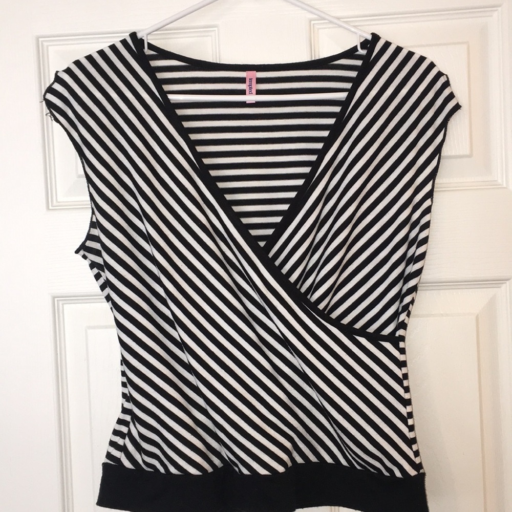 Tempted ❤️ mock wrap midi crop top *sold*